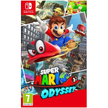 Nintendo The Super Mario Odyssey game for Switch (