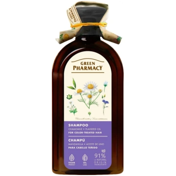 Šampūns krāsotiem matiem Green Pharmacy — kumelīte