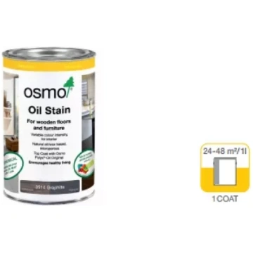 OSMO 3564 Oil Stain 1L Tabaka-eļļas beice