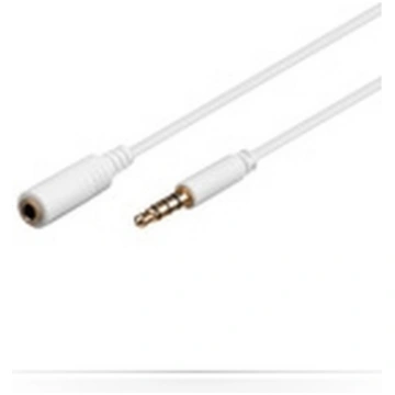 MicroConnect 3.5mm 4-pin 2m M-F Black Audio Extens