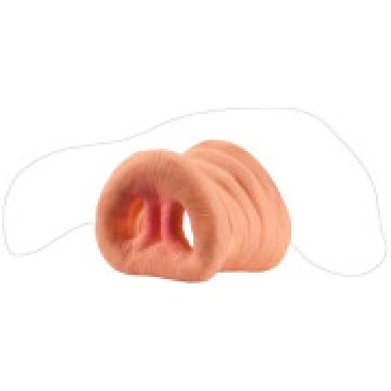 Gumijas cūkas deguns, karnevala maska, tērps, sivē