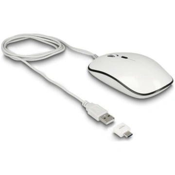 Delock Optical 4-button USB Type-A + USB Type-C™ D