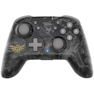 HORI - Wireless HORIPAD - Zelda Black Grey - Switc