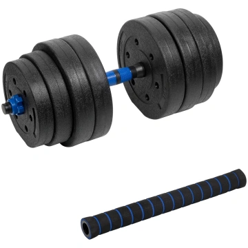Saliktā hantele Rebel Active x 20 kg
