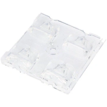 C14165_STRADA-2X2-ME-WIDE2 LED lens; square; trans