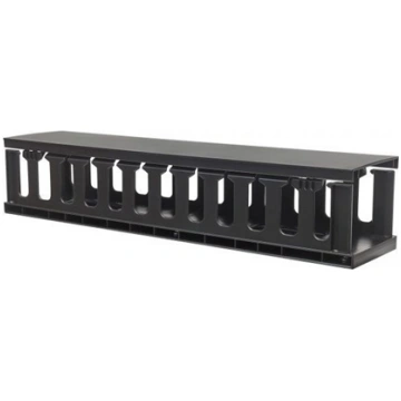 Techly Organizer kabli 2U do szaf rack 19 z pokryw