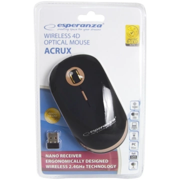 Wireless optical mouse USB Acrux