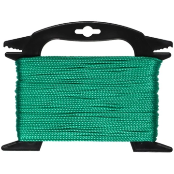 Aukla vīta polipropilēna (zaļa), 2mm. 50M Lasso