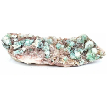 Dolomite with devillin, malachite and chalk Minera