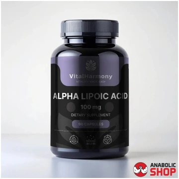 VitalHarmony Alpha Lipoic Acid 100 mg Alfa Lipoīns