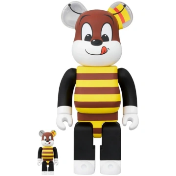 Kellogg’s Honey Bee BEARBRICK 100% + 400% Tienne M