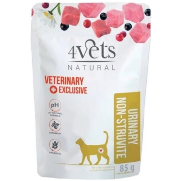 4VETS Natural Urinary Non-struvite - wet cat food 
