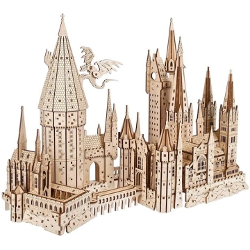 Ugears Hogvartsa pils 3D puzle - koka puzle Harija