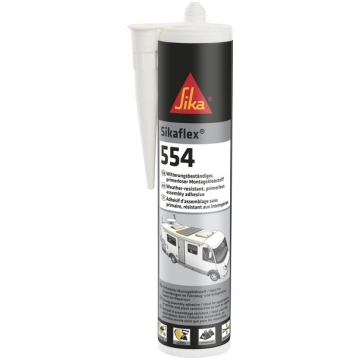 Sikaflex-554 assembly adhesive - 300 ml - Black