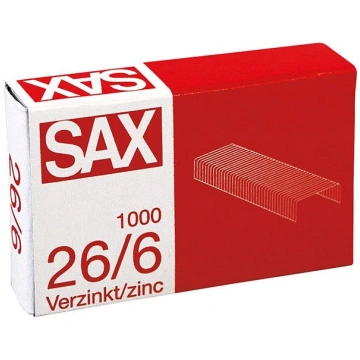 Skavas SAX 26/6, 1000 skavas/kastītē (200-08833)