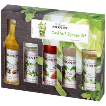 Sīrupu komplekts kokteiļiem Monin 5×50ml