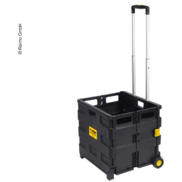 Foldable transport trolley for gas cylinders, Reim