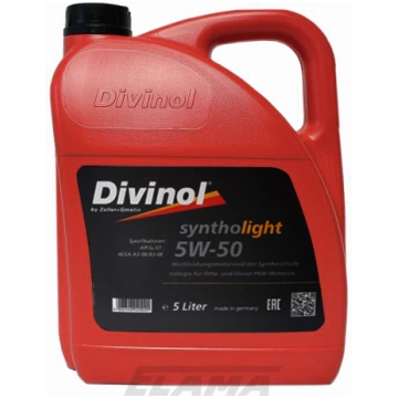 Eļļa 5W50 Divinol Syntholight 5W-50 5L