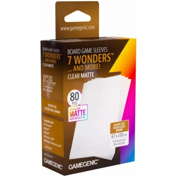 Gamegenic : Board Game Sleeves - 7 Wonders (67x103