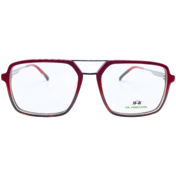 OCCHIALI DA VISTA UOMO ACETATO METALLO ROSSO LA MA