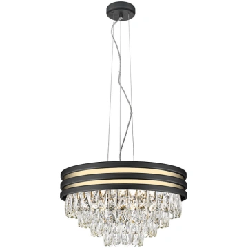 Josephine piekaramā lampa stikla zelta E14, 5 x MA