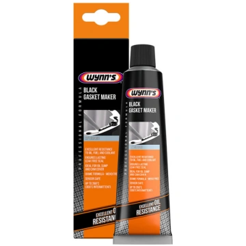 WYNNS Black Gasket Maker, melns hermētiķis, 80 ml 