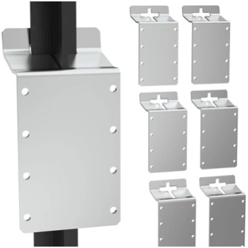 6pcs T Post Brackets Target Hanger Fence Bracket f