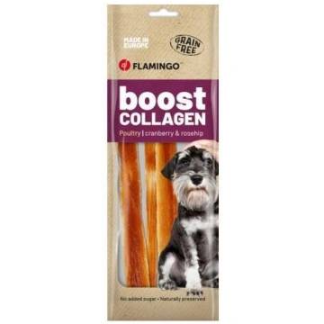 Flamingo gardumi suņiem Boost Strips with chicken 