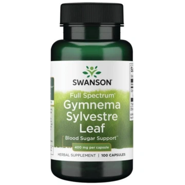 Gymnema Sylvestre Leaf - 400 mg - N100 - Swanson