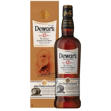 viskijs DEWAR'S 12 Years Old Scotch Whisky 40