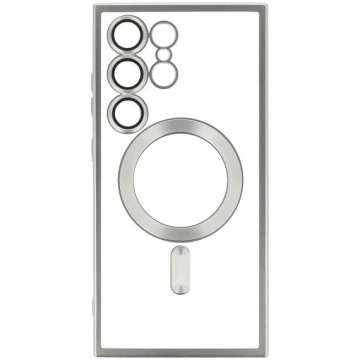 Metallic Magsafe Samsung Galaxy S24 Sudrabs TopTel