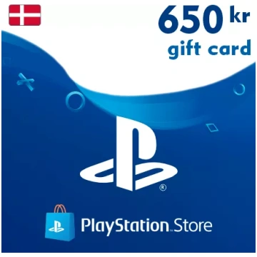 PSN Karte 650 DKK (Dānija) - PlayStation Dāvanu Ka