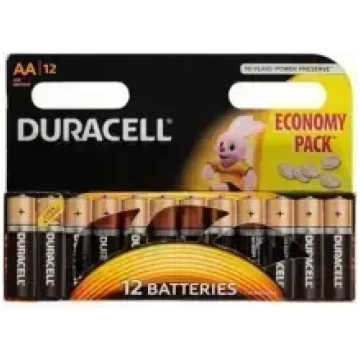 Duracell AA | MN1500 sārma LR6 1.5V baterijas (12 