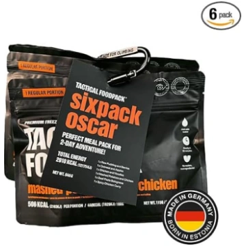 Tactical Foodpack Six Pack Oscar (6 ēdieni) - Sald