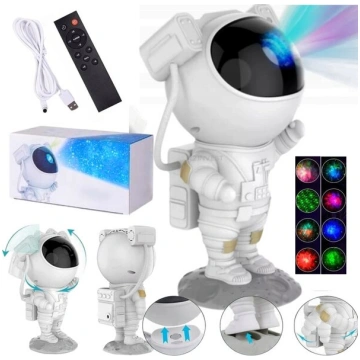 Zvaigžņotā Debess LED Projektors Bērnu Astronauta 