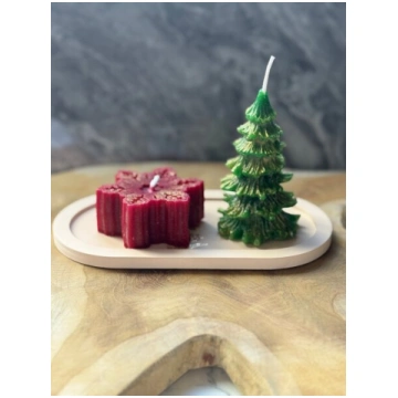 Sveču komplekts Christmas Candle, 3 daļu Nav norād