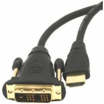 Kabel Gembird HDMI - DVI-D 1.8m czarny (CCHDMIDVI6
