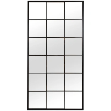 Spogulis SIMONE 90x180cm, melns 40108