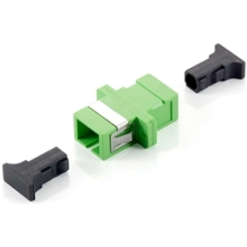 Equip SC APC Coupler, Single-mode simplex 156144