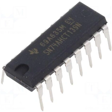 IC: digital | 2 to 4 line,decoder,demultiplexer | 