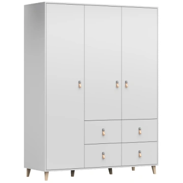 Skapis 4S3D 19 - Figo White White