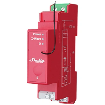 1-channel DIN rail relay with energy measurement S