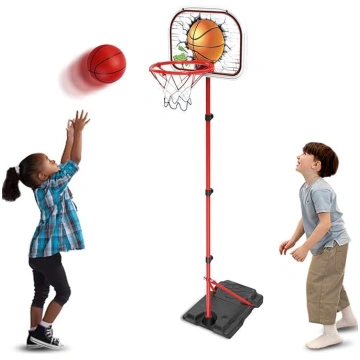 Bērnu basketbola grozs Bērnu basketbola stends, re