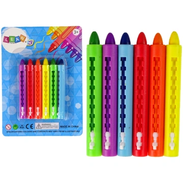 Krītiņi Lean Toys 10854, 90 mm, daudzkrāsaina, 6 g