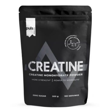 PULS NUTRITION Creatine unflavoured pulveris, 500 