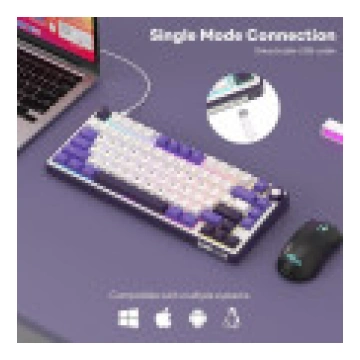 Royal Kludge R75 BlackBerry Mousse spēļu tastatūra