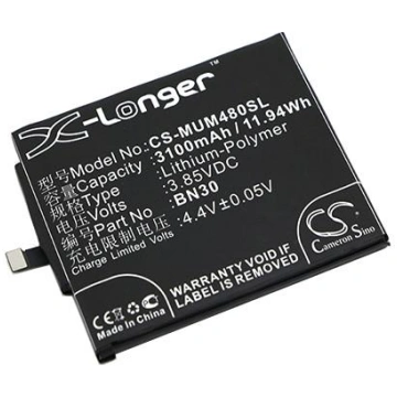 3100mAh for Xiaomi Mi 4A,Redmi 4A Cameron Sino CS-