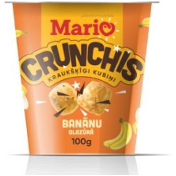 Kubiņi MARIO ar banānu garšu, 100g - 450-23149