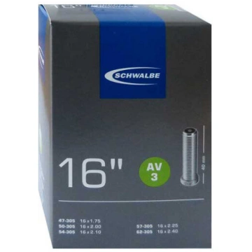 SCHWALBE Tube 16" AV3 40 mm
