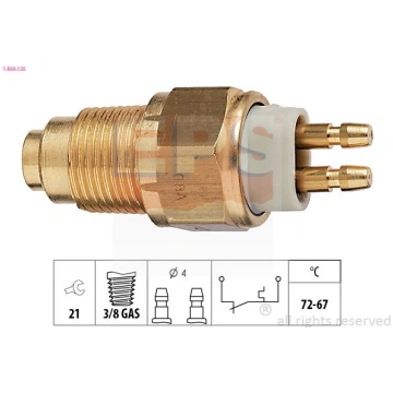Termoslēdzis, Radiatora ventilators EPS 1.850.125